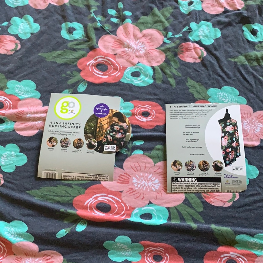 Go by goldbug nursing scarf